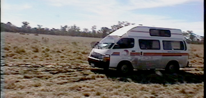 camper in australia