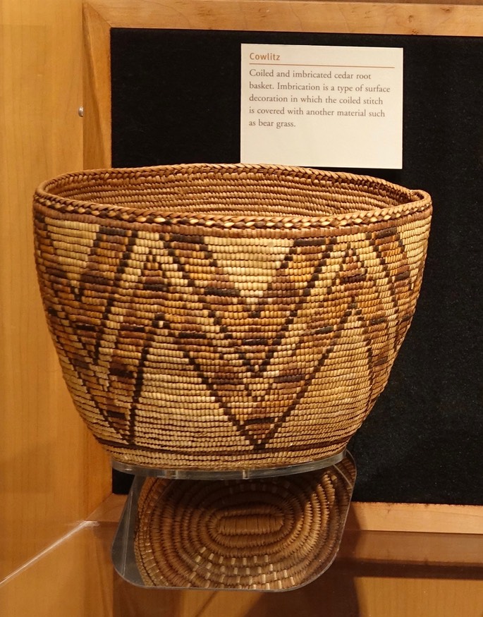 Cowlitz basket