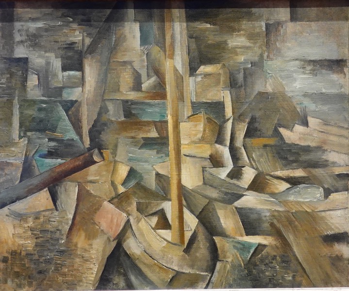 National Gallery of Art - East Building - Georges Braque, Harbor 1909