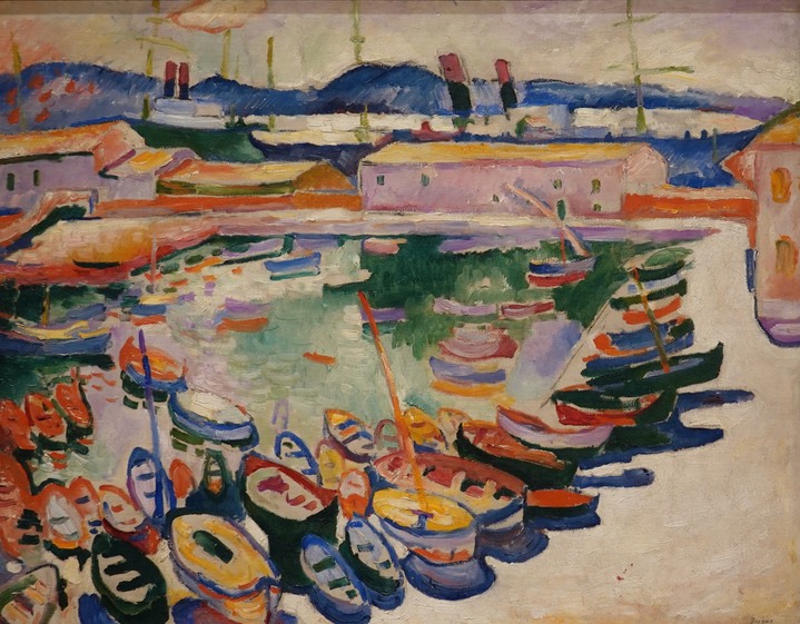 National Gallery of Art - East Building - Georges Braque, The Port of La Ciotat 1907