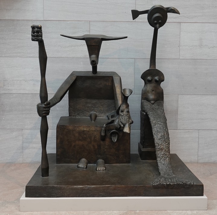 National Gallery of Art - East Building - Max Ernst - Capicorn  - cast 1975