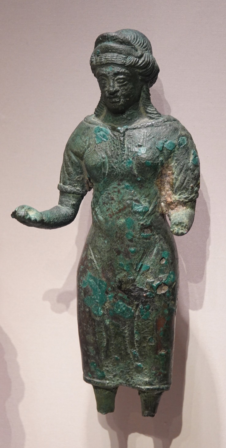 National Museum of Asian Art, Inscribed figure of a woman, Yemen, Wadi Bayhan, 1st century BCE - 1st century CE