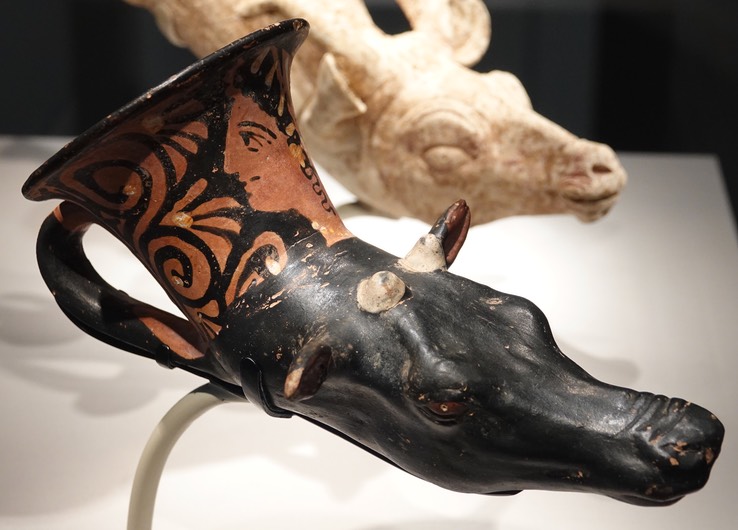 National Museum of Asian Art, Drinking horn, Southern Italy, ca. 330 BCE