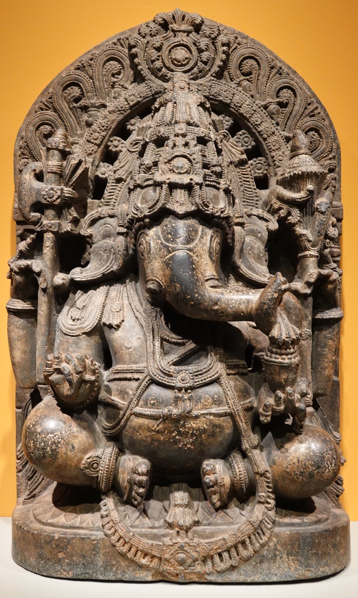 National Museum of Asian Art, Ganesha, Inda, Karnataka state, Halebid, 12th - 13th century