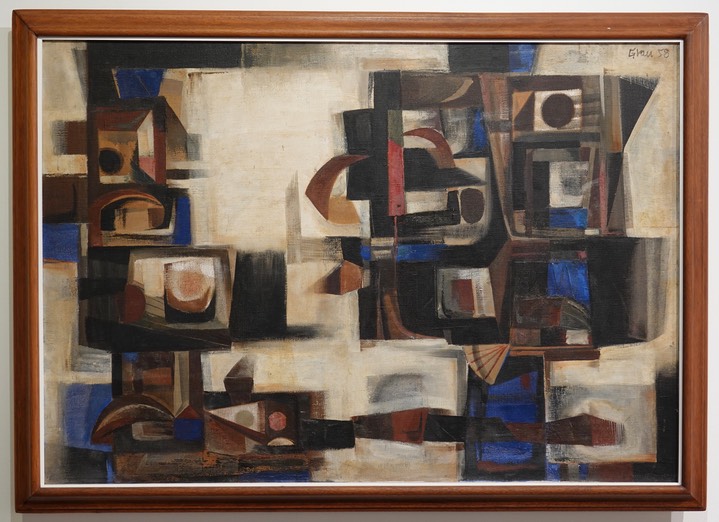 Composicion en negro (1958) by Enrique Grau   