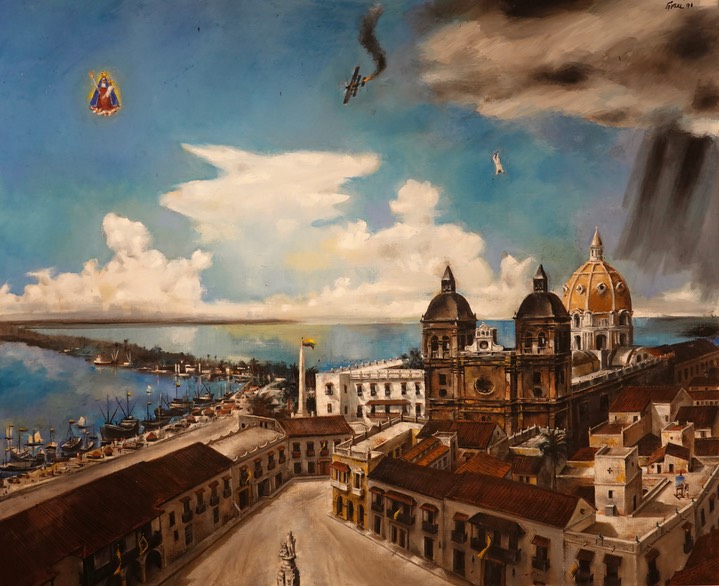 Panoramica de Cartagena (1998) by Enrique Grau  2