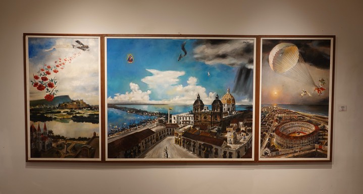 Panoramica de Cartagena (1998) by Enrique Grau  1