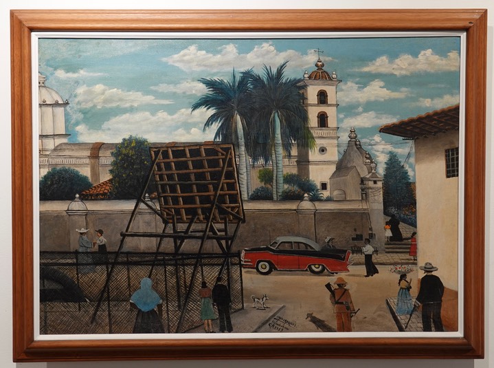 Visita a Tegucigalpa (1957) by José Antonio Velásquez